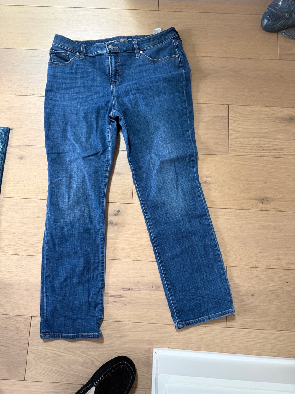 Chico's Classic Indigo Straight-Leg Jeans